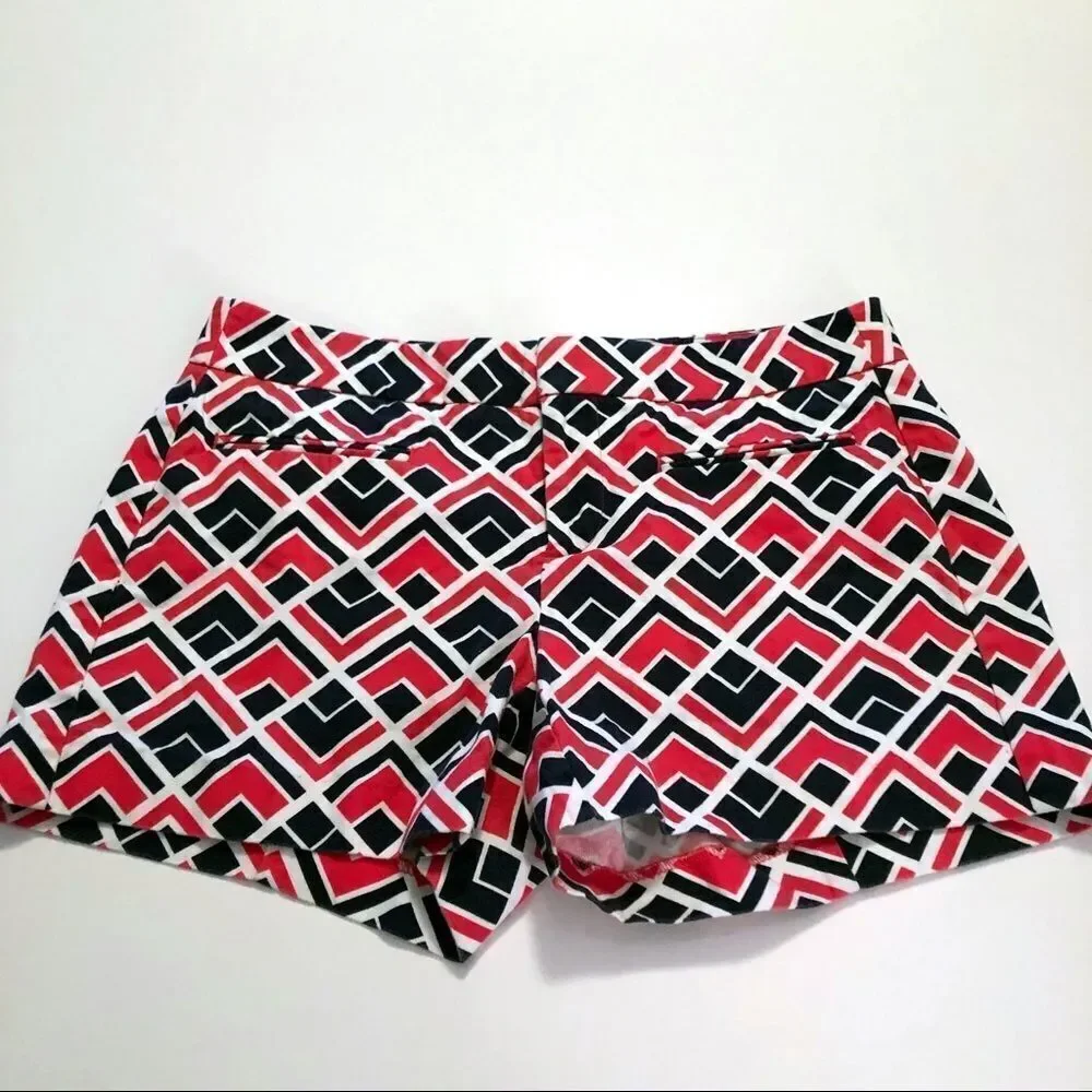 GAP geometric print shorts, size 00